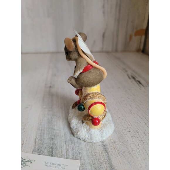 Charming tails Christmas‎ star xmas glitter mouse xmas - Picture 6 of 7